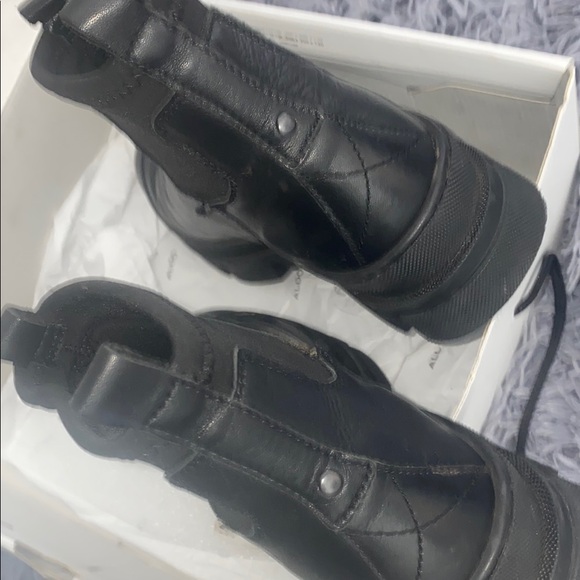 Black Leather Womens Boots - Picture 4 of 4